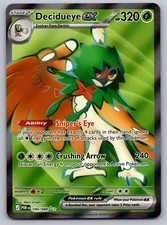 Decidueye ex 100/088 Holo Ultra Rare Perfect Order Pokemon Near Mint