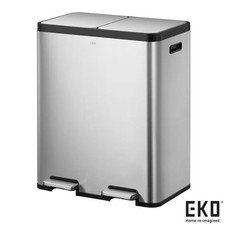 Image of EKO Ecocasa 60L Recycling Bin in Stainless Steel