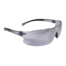 Radians Silver Mirror Safety Glasses, Scratch-Resistant, Wraparound
