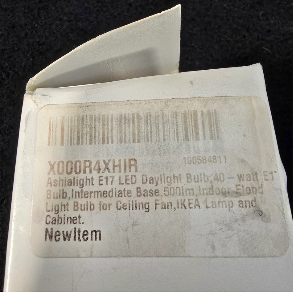 Ashia Light E17 LED Bulb Daylight White 500lm Dimmable 40W Eq Intermediate Base - Image 2 of 4