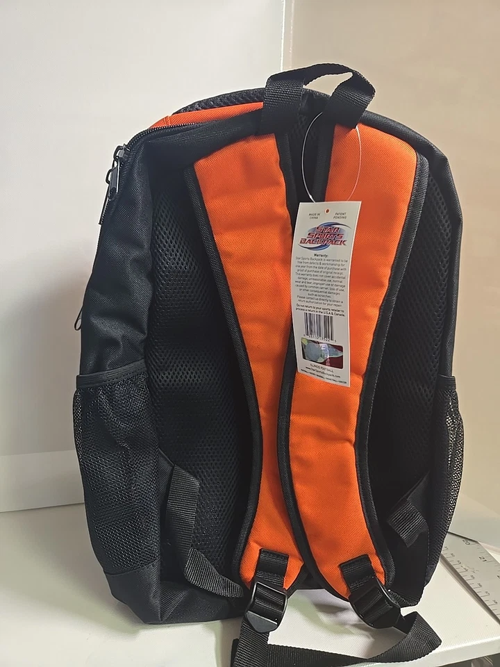 Illinois Fighting Illini Mochila Diseño Casco | NCAA Star Sports | NUEVO Foto 3 de 4