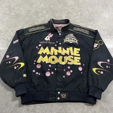 Vintage Minnie Mouse NASCAR jacket JH Design W 2XL RARE Disney 2000s y2k Racing