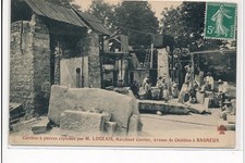 BAGNEUX - Carrière à pierres exploitée par M. Logeais, marchand Carrier, av