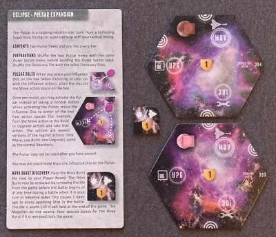 Eclipse: Pulsar Expansion - Board Game Expansion - Complete