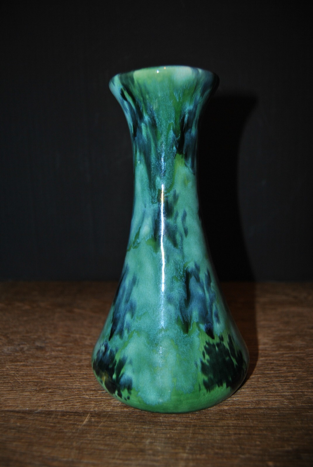Brush Mccoy Green Onyx Vase 064 eBay