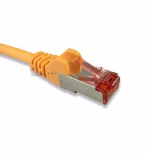 Image of 25cm Short CAT6 Network Cable Ethernet Patch Lead 0.25m SFTP Red blue pink black