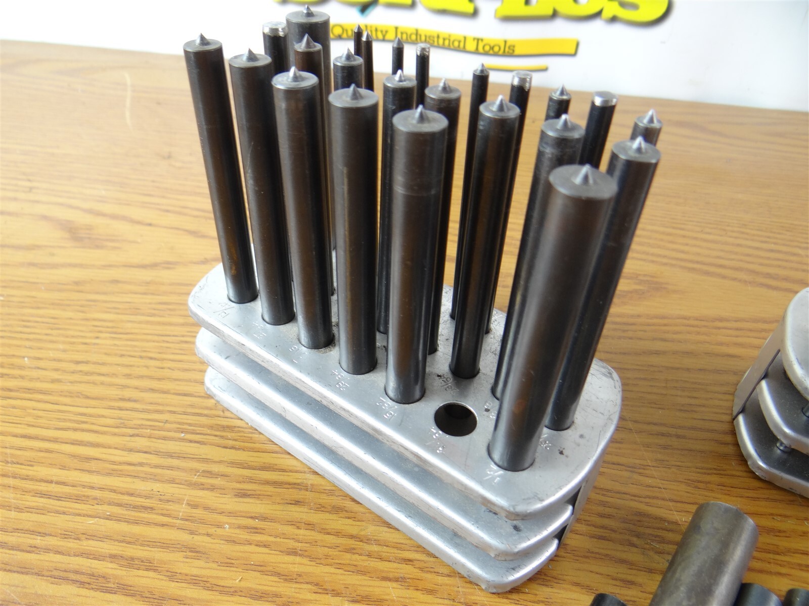 SPELLMACO METRIC & STANDARD NEAR COMPLETE TRANSFER PUNCH SETS + EXTRA