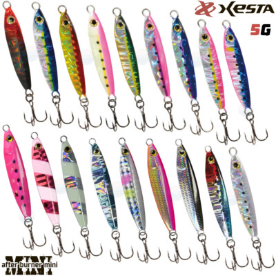 XESTA After Burner Mini 5 g Metal Jig Assorted Colors