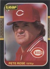 **1987 Leaf Pete Rose #129 MINT 9**