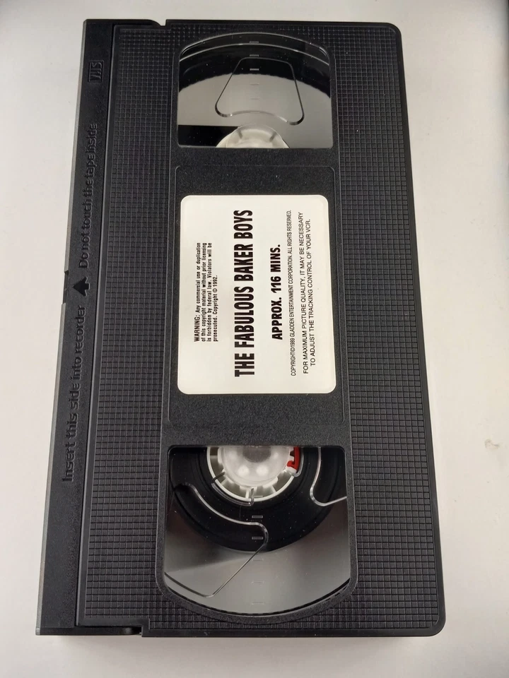 The Fabulous Baker Boys (VHS) 1989 Jeff Bridges, Michelle Pfeiffer TESTED Foto 3 de 3