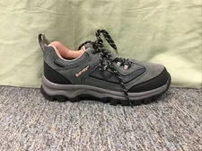 New Girl’s Hi-Tec 31463 Hillside Low Waterproof Charcoal Hiking Shoe Size 6