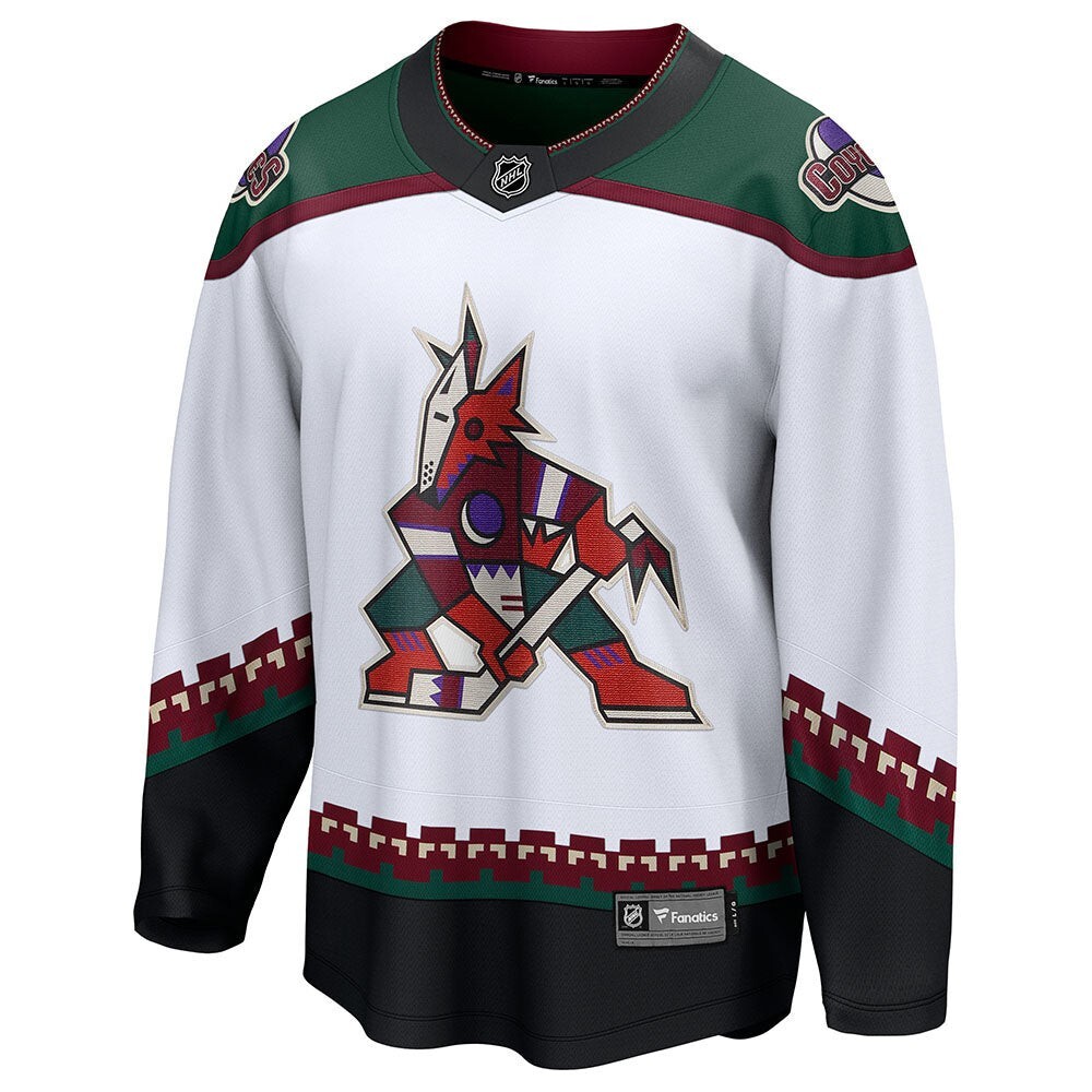 Arizona Coyotes Kachina Breakaway Away White Fanatics Jersey