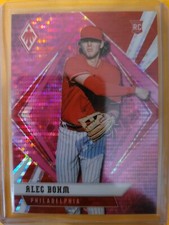 ⚾ 2021 Chronicles Phoenix Alec Bohm Pink Pulsar Rookie Baseball Card #17 