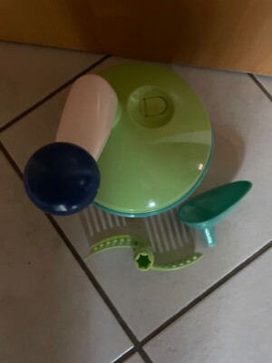 Quick Chef Tupper Tupperware Mixer Zerkleinerer Rührer Pürierer grün weiß türkis