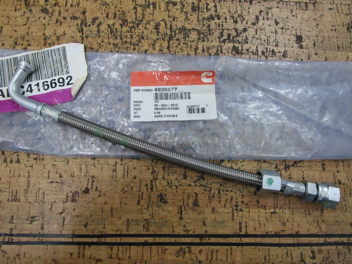 NEW OEM* 0820 Cummins Flexible Hose 4935577 | eBay