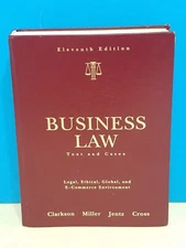 BUSINESS LAW: TEXT AND CASES Eleventh Edition GREAT CONDITION