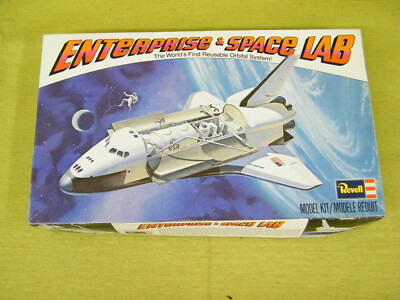 レベル ENTERPRISE & SPACE LAB 1/144 Vintage 1978 Revell 1/144 Scale Space Orbital Enterprise