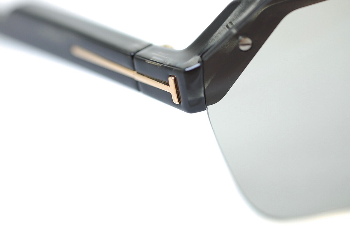 TOM FORD RAZOR TF797 56A Mens Large Square Shield Sunglasses  display picture 3