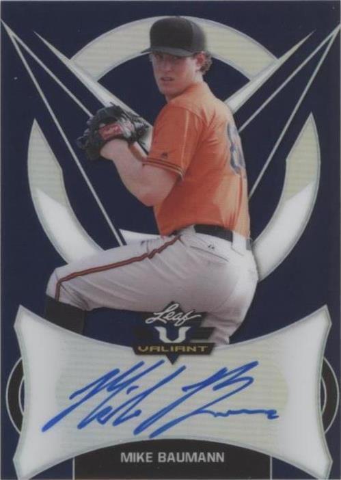 2019 Leaf Valiant - Mike Baumann #BA-MB2 - 1 of 1