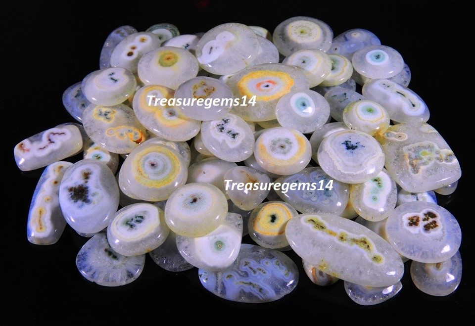 Cabochon Di Opale Colorato Non Trattato - Pietra Preziosa Di Opale - Foto 2