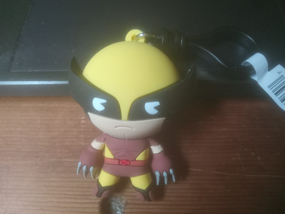 Marvel X-Men Series 2 Figural Bag Clip 3 Inch Wolverine