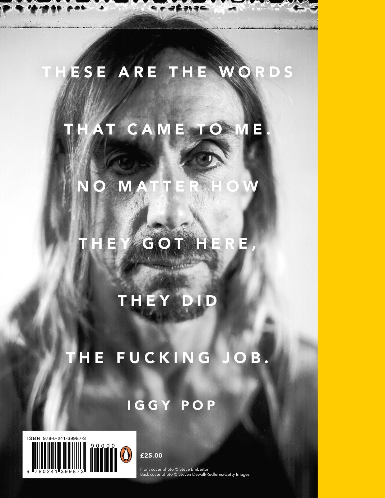 Thumbnail - 'til Wrong Feels Right | Iggy Pop | Lyrics And More | Buch | Gebunden