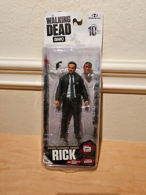 MCFARLANE TOYS THE WALKING DEAD SERIES 10 RICK WALGREENS EXCLUSIVE ACTION FIGURE