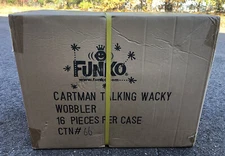 SEALED CASE - 2008 Funko Wacky Wobbler Bobblehead Talking Cartman South Park
