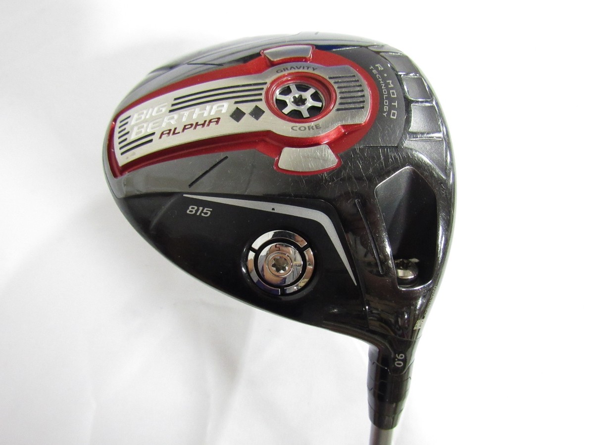 Used RH Callaway Big Bertha Alpha 815 DBD 9° Driver Diamana Used RH Callaway Big Bertha Alpha 815 DBD 9° Driver Diamana