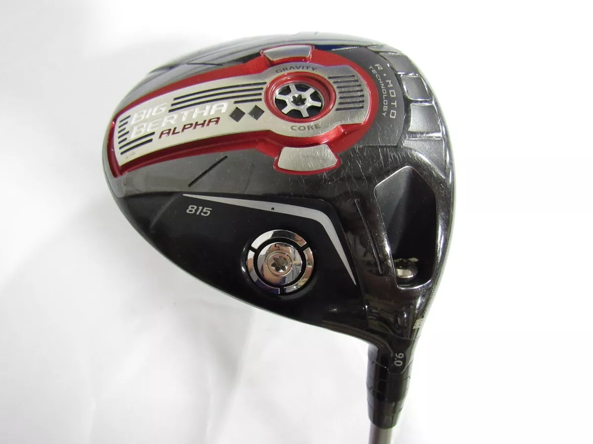 Used RH Callaway Big Bertha Alpha 815 DBD 9° Driver Diamana Shaft Stiff S Flex