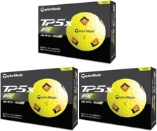 TaylorMade TP5 Ball TP5x pix Ball 3 dozen set 3 dozen (36 balls) Yellow new