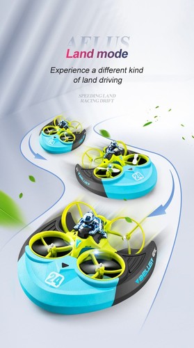 2023 V24 Mini RC Drone Water Hovercraft Boat Speed Drift 2.4G Quadcopter - Bild 14 von 30