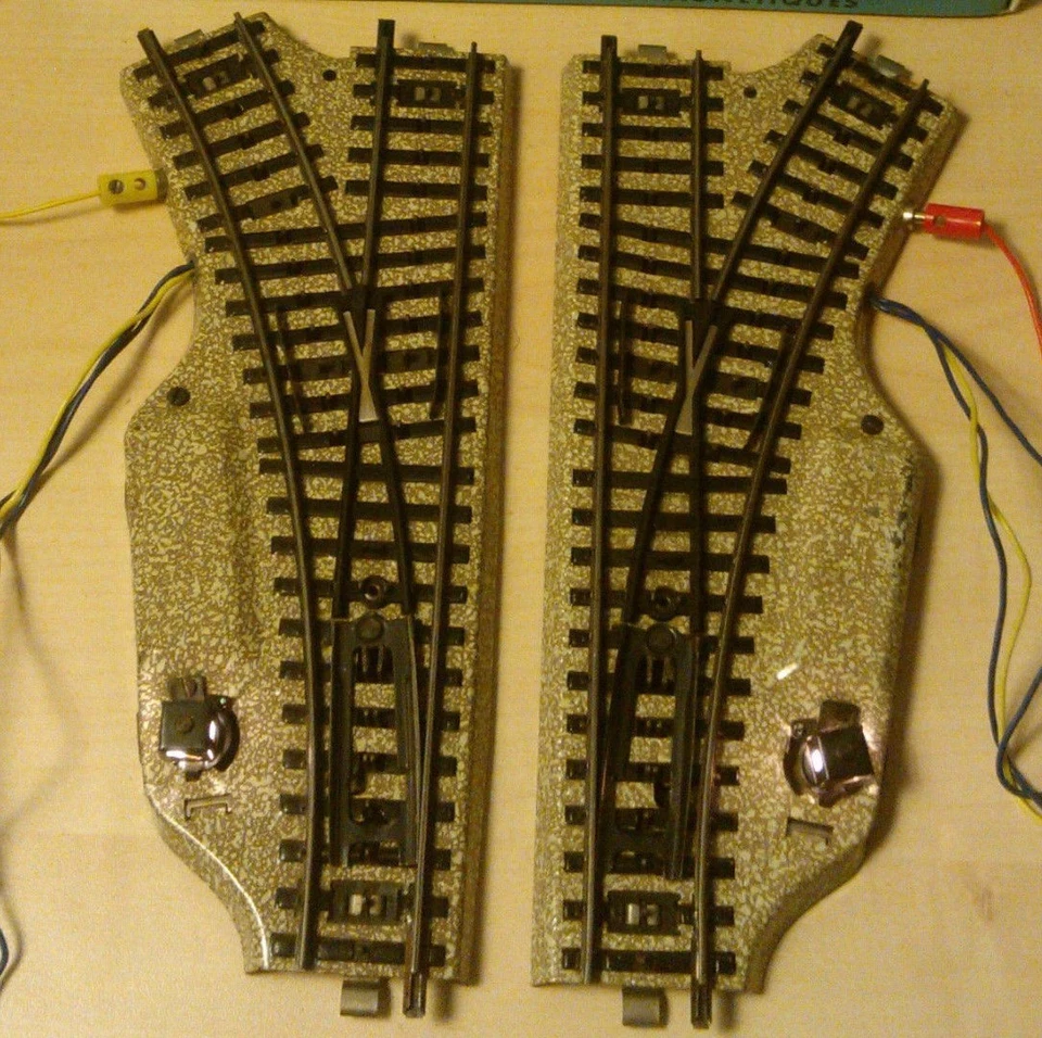 Märklin H0 1 E-Weichenpaar 5117 guter getesteter Zustand
