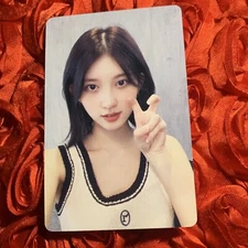 Gaeul IVE Kawaii Toy Edition Kpop Girl Photo Card Peace White Top