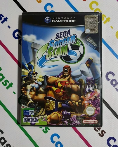 NINTENDO GAMECUBE SEGA SOCCER SLAM - NEW SEALED PAL ITALIAN ESP RARE