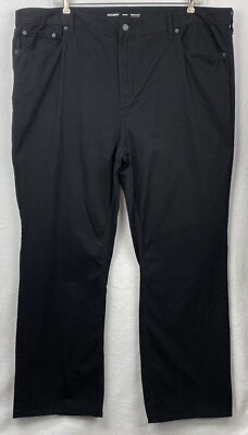Old Navy 48x34 Black Bootcut Cotton Stretch Jeans Actual 49x32