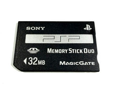 SONY PSP 32MB Memory Stick Duo Card - Magic Gate - OEM  TESTED  