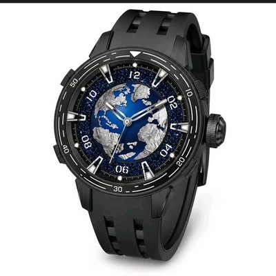 Invicta Celestial Astelis 70092 Automatic Mens Watch 45mm Carbon Fiber Display 