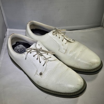 G/Fore Saddle Gallivanter Golf Shoes White Spikeless Men Size 11.5 *READ