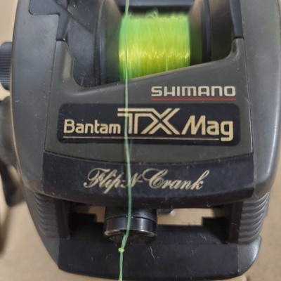 Shimano Bantam TX100 MAG Fishing Reel - Made In Japan | eBay