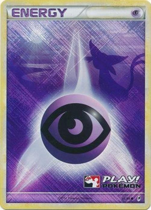 Psychic Energy - 92/95 - Pokemon Call of Legends Holo Card Play! Promo LP
