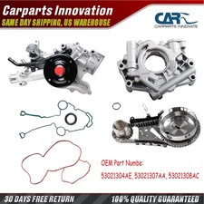 5.7L Hemi Timing Chain Kit Water Pump and Oil Pump for 2003-2008 Dodge Ram 1500`