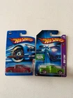 Hot Wheels Nissan Titan 06 First Edition/Red Line Custom 69 Chevy Lot of 2 G2-