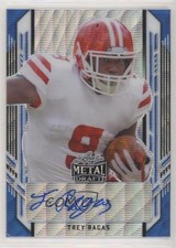 2021 Leaf Metal Draft Portrait Auto Blue Wave /30 Trey Ragas #PA-TR1 Auto 9cf