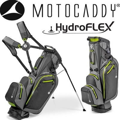 MOTOCADDY HYDROFLEX STAND GOLFBAG WASSERDICHT 24 STUNDEN LIEFERUNG!!!!