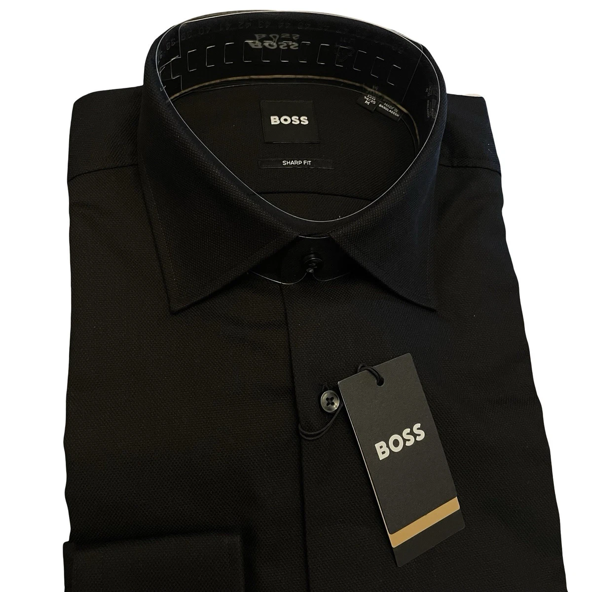 HUGO BOSS Black Slim Dress Shirts for Men for sale | eBay HUGO BOSS Black Slim Dress Shirts for Men for sale | eBay