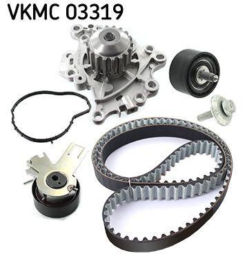 Water Pump & Timing Belt Kit Fits Citroën C3 C4 DS Fiat Ford Opel SKF VKMC 03319