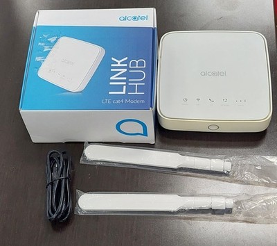 Used ALCATEL LINK HUB  LTE cat 4 Modem