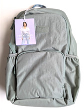 Mochila de viaje/portátil Florence by Mills x Delsey Paris Fresh Start, verde salvia