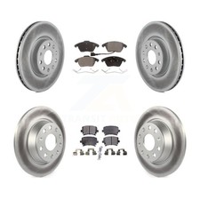 Transit Auto KGT-100985 Brake Disc and Pad Kit Front & Rear for VW Volkswagen CC